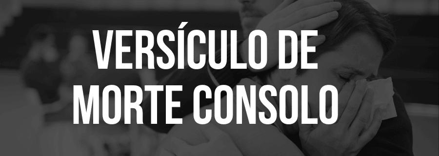 Versículo de morte consolo