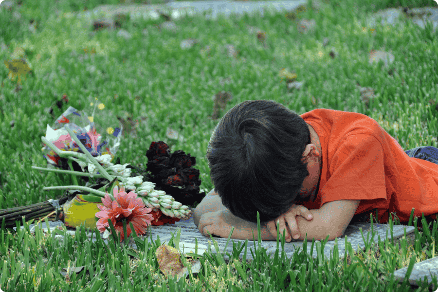 Como a criança vivencia o luto?